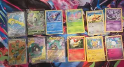 Pokemon Card Lot 20x Rare Vintage mid Era Ex V Full Art cute 😉 bulk + suprise - Image 1