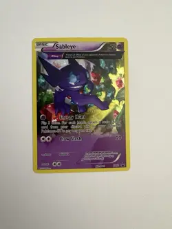 Pokemon TCG Sableye XY Black Star Promos Holo Card XY92 2015 Near Mint Condition - Image 1