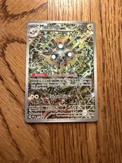 Pokemon TCG Magneton SVP 159 Surging Sparks Promo Card NM Condition - Image 1