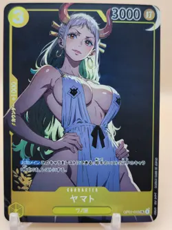 ❤ YAMATO One Piece Anime Waifu Card Girl Foil Doujin Holo ACG❤ - Image 1