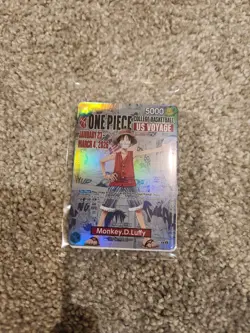 one piece card gonzaga game Monkey.d.luffy - Image 1