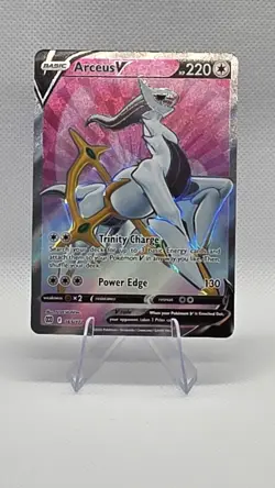 Pokemon Card TCG Arceus V Brilliant Stars 165/172 Full Art Holo - Image 1