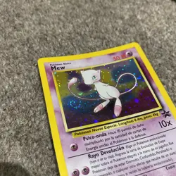 Mew No.9 WOTC Cosmos Holographic Black Star Promo Pokemon Card - very rare - Image 2
