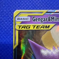 Pokemon Gengar & Mimikyu GX Tag Team Card 53/181 NM/Mint - Image 2