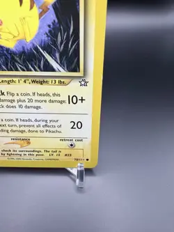 Pikachu 70/111 Neo Genesis 2000 WOTC Vintage Pokemon Card LP - Image 5