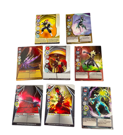 MIXED LOT OF 8 BAKUGAN METAL GATE CARDS 2008 - 2011 BATTLE BRAWLERS - Image 1