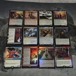 MTG Spider-Man • Mix Rares, Borderless, Foils Only Lot ◇ 12 - Image 1