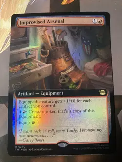 Improvised Arsenal (Extended Art) Teenage Mutant Ninja Turtles Foil - Image 1