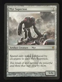 1x MTG Myr Superion - New Phyrexia (NPH) #146 - Magic the Gathering - Image 1