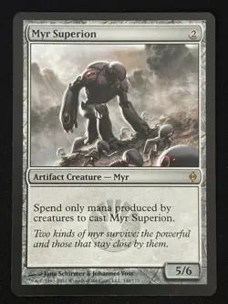 1x MTG Myr Superion - New Phyrexia (NPH) #146 - Magic the Gathering - Image 3