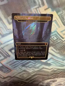 MTG Surge Foil Paths of the Dead NM- Unplayed Cavern of Souls Commander: LotR - Image 4