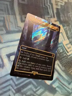 MTG Surge Foil Paths of the Dead NM- Unplayed Cavern of Souls Commander: LotR - Image 5
