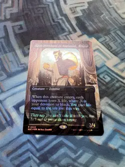 MTG Halo Foil Gray Merchant of Asphodel NM Unplayed Secret Lair Countdown Kit - Image 2