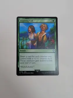 MTG - Inspiring Call - Commander: Final Fantasy NM/M Condition - Image 1
