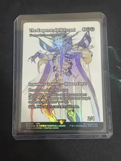 2025 MTG FINAL FANTASY The Emperor, Hell Tyrant / Yawgmoth, Thran Physician FOIL - Image 1