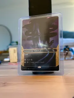 Deserted Temple (0101) (Borderless) (Galaxy Foil) Edge of Eternities: Stellar Si - Image 1