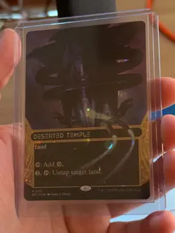 Deserted Temple (0101) (Borderless) (Galaxy Foil) Edge of Eternities: Stellar Si - Image 3