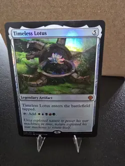 Timeless Lotus Foil Mythic Dominaria United MTG - Image 1