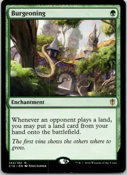 Burgeoning 143 Commander 2016 LP MTG - Image 1