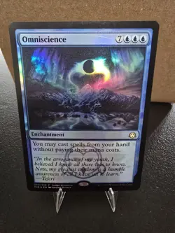 Wizards Omniscience Judge Academy Foil Promo MTG - Image 1