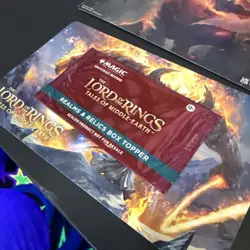 Lord of the Rings Realms & Relics Box Topper Pack UNOPENED English MTG - Image 4