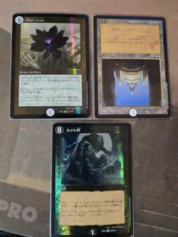 Duel Masters - Black Lotus, Library Of Alexandria, Living Death - MTG Collab - Image 1