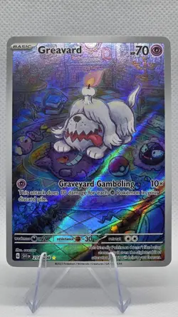 Pokemon TCG Greavard 214/198 SV01 Scarlet & Violet Base Set NM Condition - Image 2