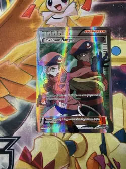 Pokemon TCG Pokemon Ranger Steam Siege 113/114 Full Art Trainer – Near Mint - Image 1