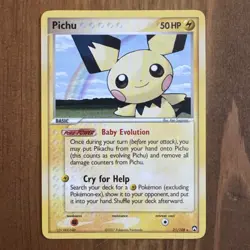 Pokemon TCG - Pichu TCG EX Power Keepers 21/108 - MINT CONDITION! - Image 1