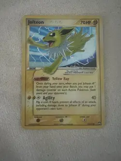 Pokemon Jolteon Lightning 70 HP Basic Card 101/108 2007 Nintendo English - Image 2