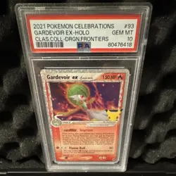 2021 POKEMON CELEBRATIONS: CLASSIC COLLECTION #093 GARDEVOIR EX HOLO PSA 10 - Image 1