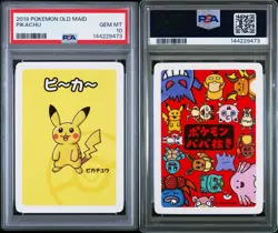 PSA 10 - Pikachu - 2019 Pokemon Old Maid - Image 3