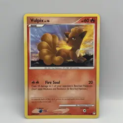 Pokemon - Vulpix 107/123 - Mysterious Treasures - Common - Image 1