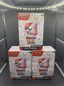Pokemon Scarlet & Violet 151 Booster Bundle Boxes X3 - NEW SEALED - SHIPS FAST!! - Image 1