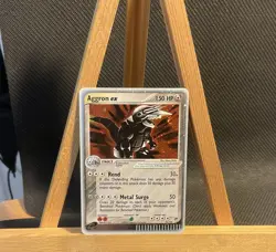 Aggron ex - 95/100 - Pokemon Ex Sandstorm Ultra Rare NM - Image 1