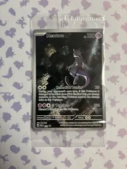 Pokemon Mewtwo 052 Sv: Scarlet & Violet Promo Holo Basic 130HP Psychic - Image 1