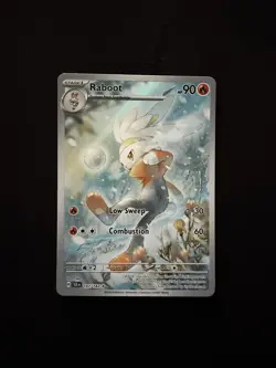 Raboot 147/142 – Stellar Crown – Pokemon TCG – Illustration Rare – NM - Image 1