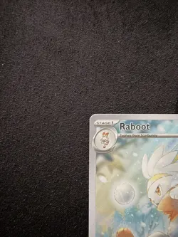 Raboot 147/142 – Stellar Crown – Pokemon TCG – Illustration Rare – NM - Image 2