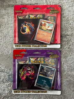 Pokemon TCG - Mega Evolutions Ascended Heroes Tech Sticker Collection Set (x2) - Image 1