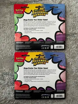 Pokemon TCG - Mega Evolutions Ascended Heroes Tech Sticker Collection Set (x2) - Image 2
