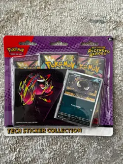 Pokemon TCG - Mega Evolutions Ascended Heroes Tech Sticker Collection Set (x2) - Image 3