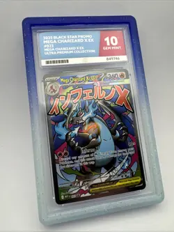 Pokemon Tcg Mega Charizard X EX 023 UPC Promo Graded ACE 10 Perfect Sub Grades - Image 3
