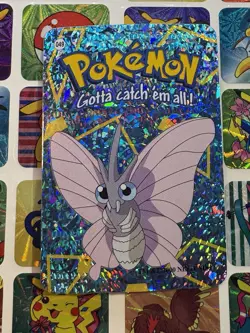 Pokemon 151 Vintage Pocket Monsters Vending HOLO Prism Sticker 2000 Nintendo - Image 1
