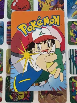 Pokemon 151 Vintage Pocket Monsters Vending HOLO Prism Sticker 2000 Nintendo - Image 5