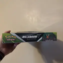 Pokemon TCG Rillaboom V Galar Partners Box Factory Sealed HTF BRAND NEW SEALED - Image 2