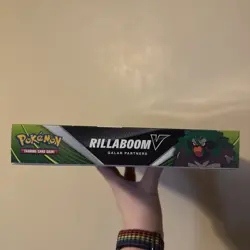 Pokemon TCG Rillaboom V Galar Partners Box Factory Sealed HTF BRAND NEW SEALED - Image 4
