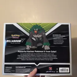 Pokemon TCG Rillaboom V Galar Partners Box Factory Sealed HTF BRAND NEW SEALED - Image 5