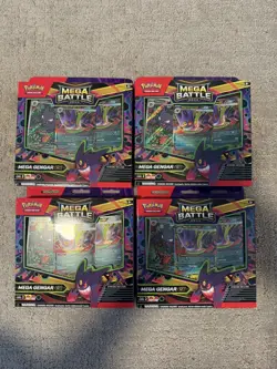 Mega Gengar EX Battle Deck Lot of 4 Pokemon Sealed/New - Image 1