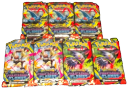 POKEMON MEGA EVOLUTION PHANTASMAL FLAMES LOT (7) BOOSTER PACKS NISP - Image 1