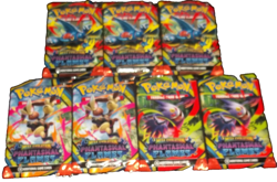 POKEMON MEGA EVOLUTION PHANTASMAL FLAMES LOT (7) BOOSTER PACKS NISP - Image 3